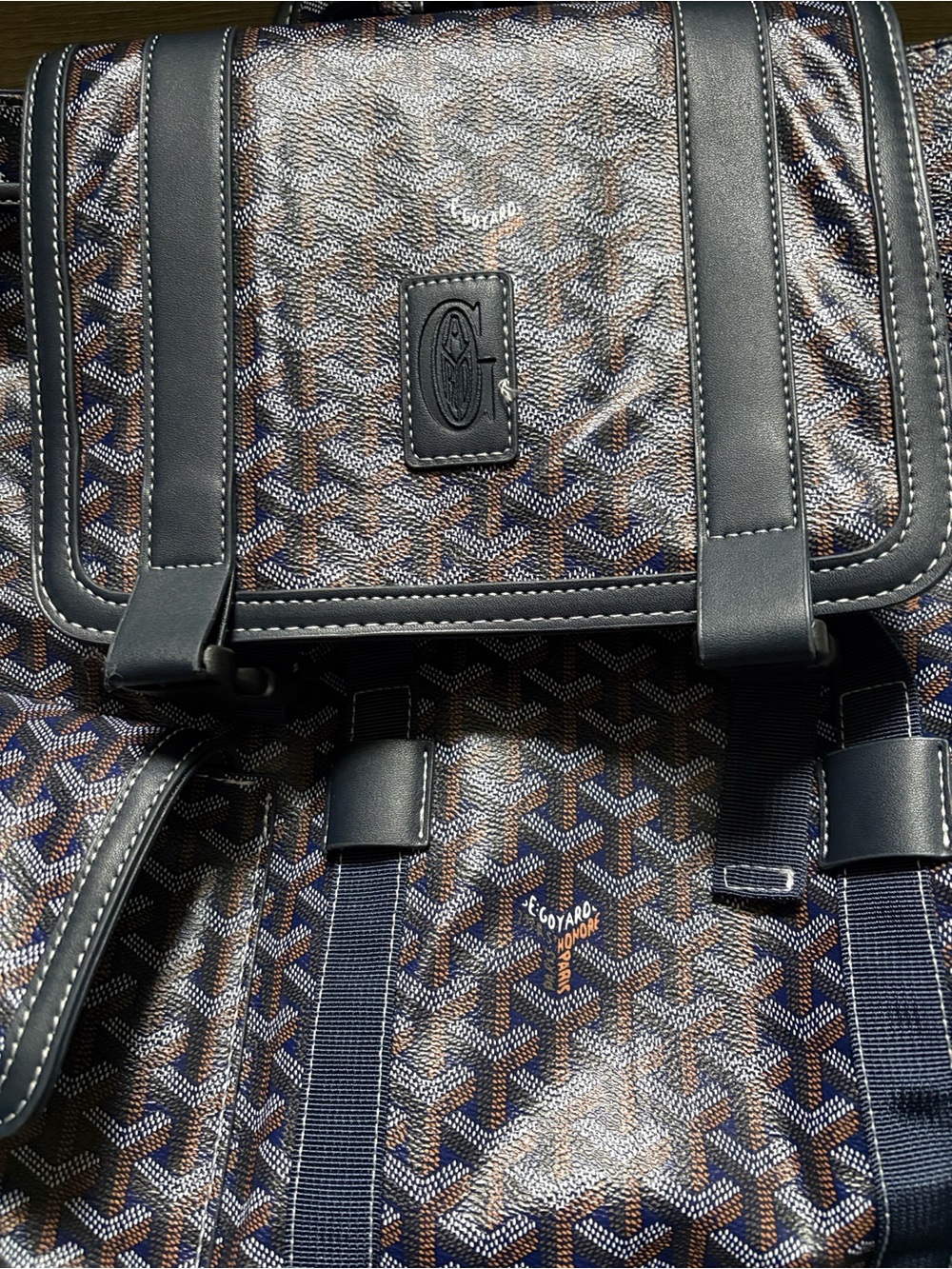Goyard Patterned Men’s Backpack - Picture 2 of 2